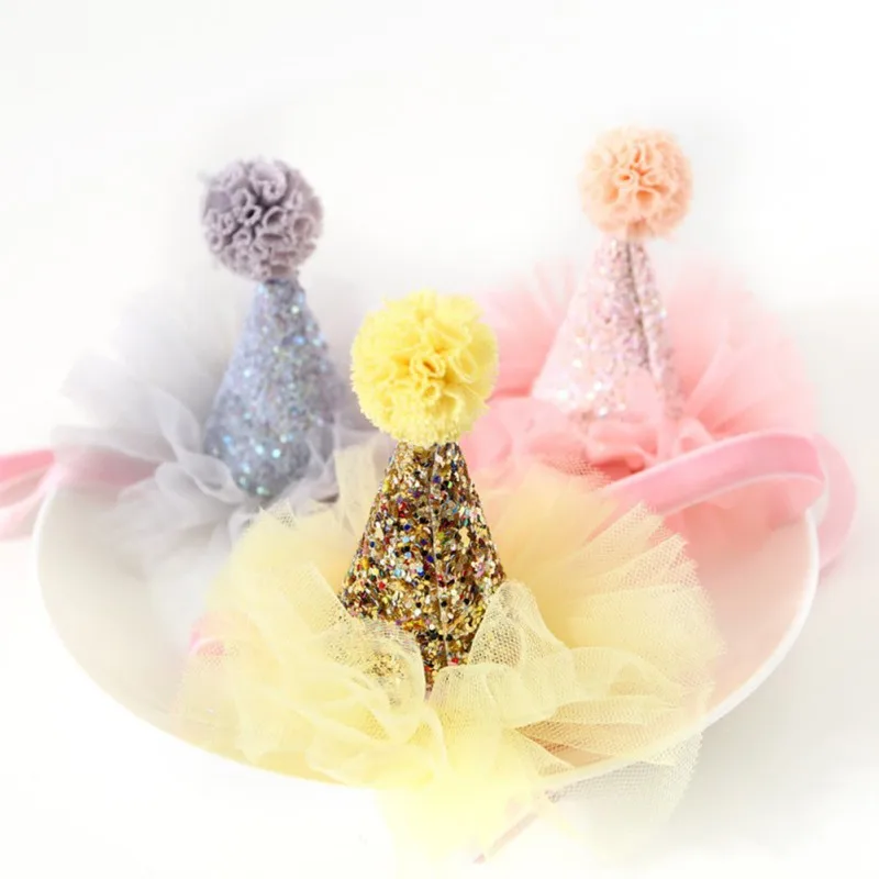 

Crown Pet Dogs Caps With Cat Dog Birthday Costume Sequin Design Headwear Cap Hat Christmas Party Pets Accessories New
