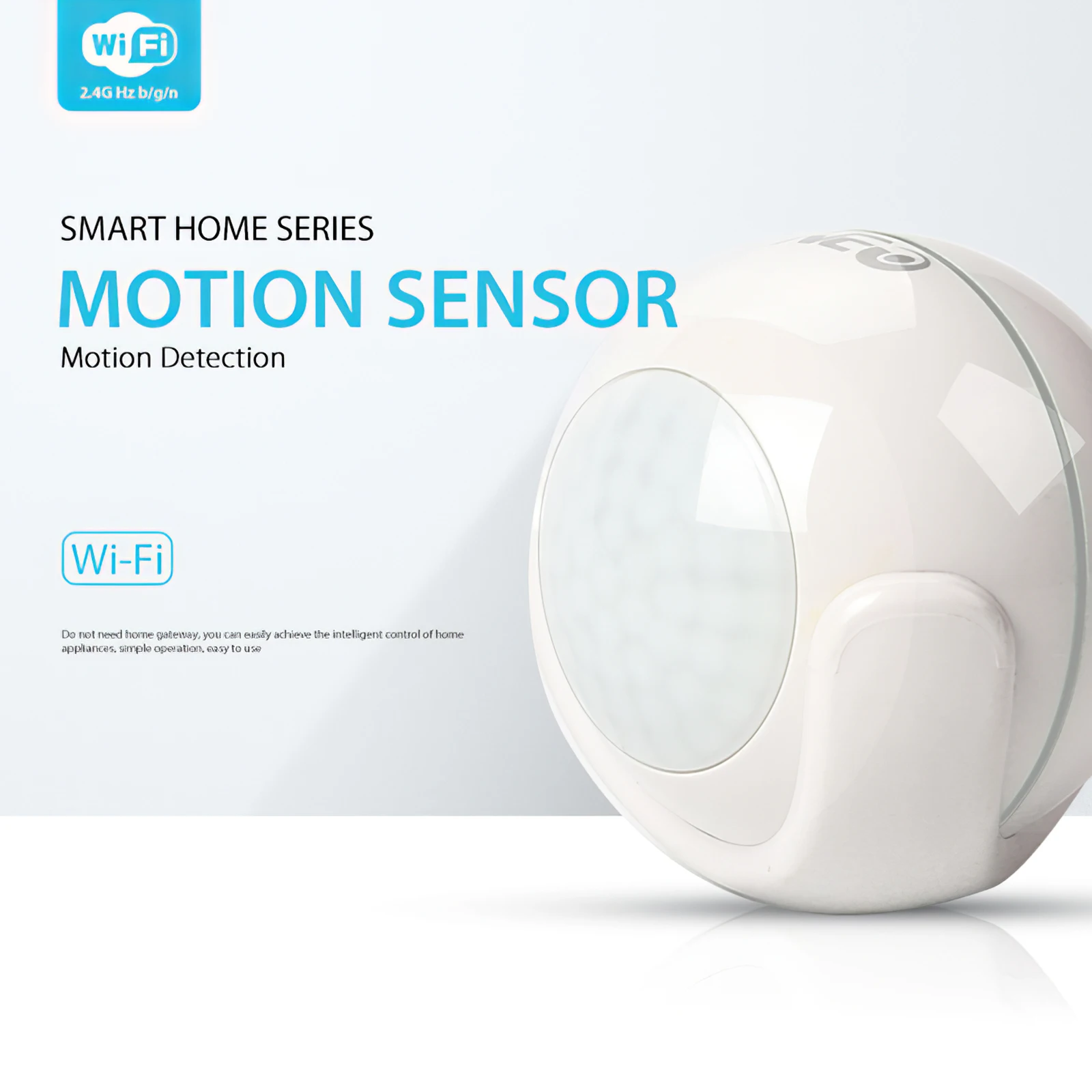 

1PCS New Motion Sensor Detector Activated Automatic Switch Motion Detecting, Light 2.4GHz Switch Wi-Fi Connection Movement