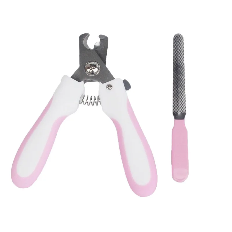 

Pet Nail Clippers Set For Cats And Dogs Stainless Steel Nail Clippers Teddy Golden Retriever