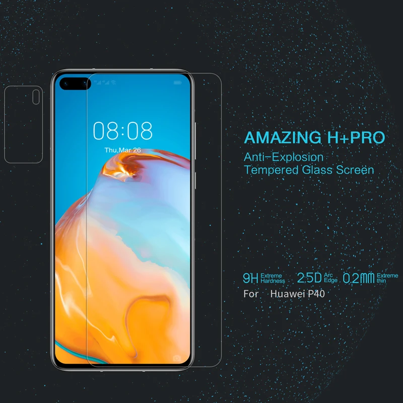 Защитное стекло NILLKIN Amazing H + PRO взрывозащищенное Закаленное для Huawei P20/P20 Pro/P30