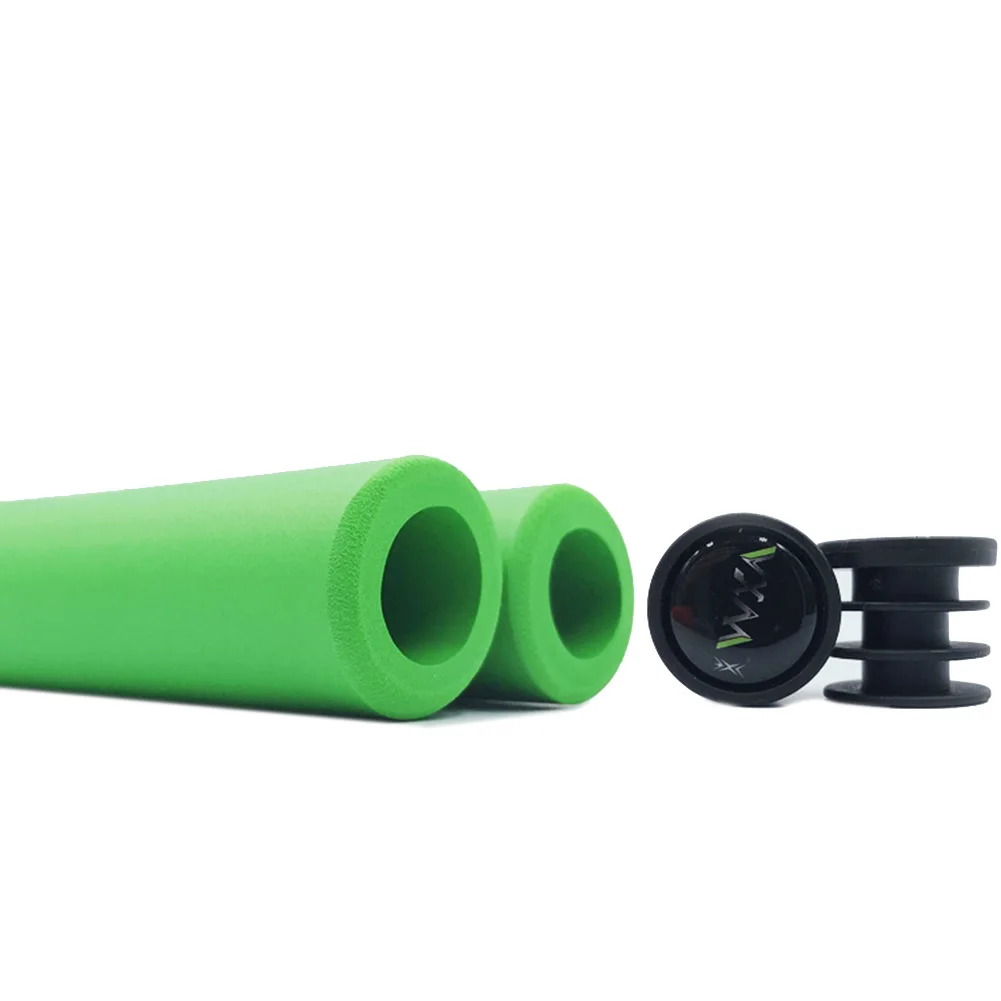 

1Pair Silicone Soft MTB Bicycle Grips Mountain Bike Handlebar Grips Anti-slip Shock-absorbing Trong Support Outdoor Cycling Part