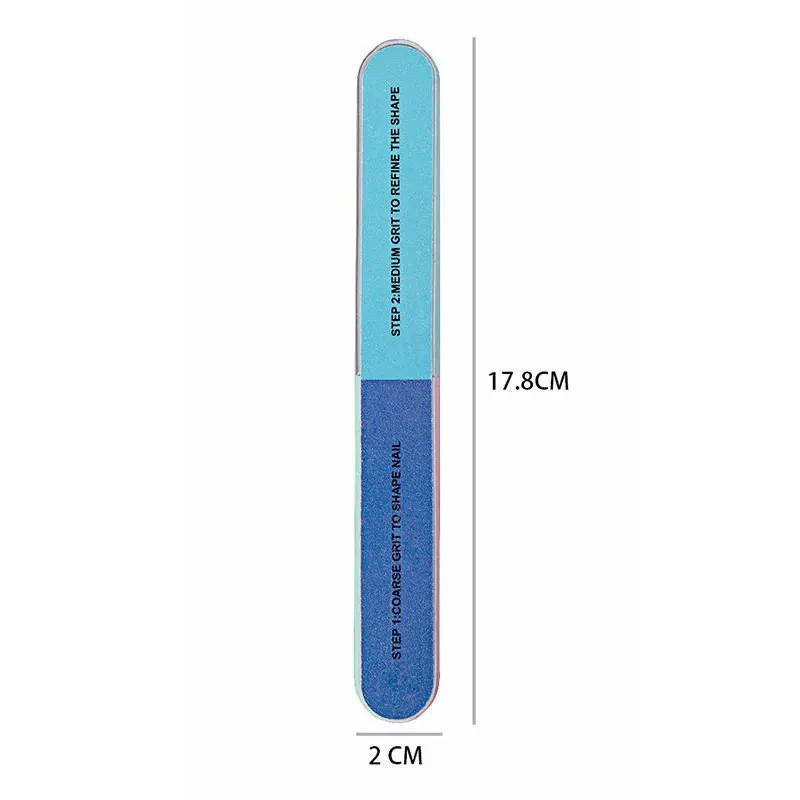 

New Nail Buffer Block Manicure Nail Sanding Nail Grinding Polishing Pedicure Tool 7 Sides Nail File