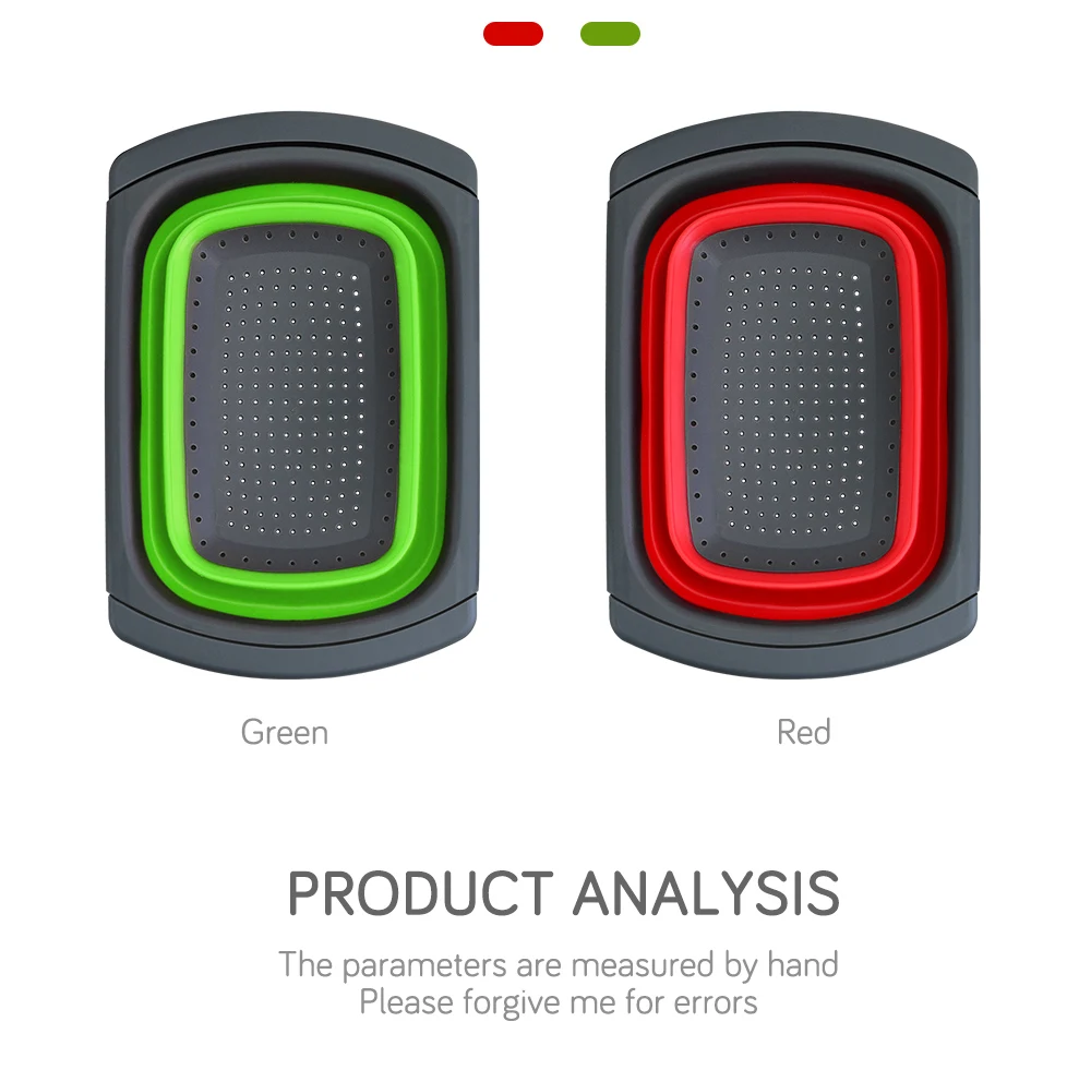 Выдвижной силиконовый дуршлаг XYj для раковины складной кухонный органайзер