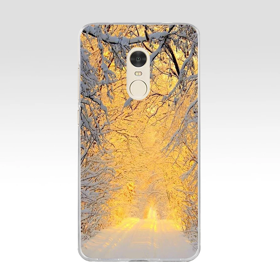 342FG новый год Снеговик Красочный Счастливого Рождества 2 Мягкий Силиконовый ТПУ