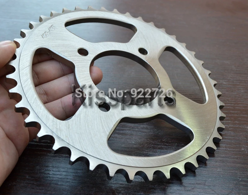 Задняя звездочка мотоцикла 34-36-48 T 125 для Suzuki Hyosung Kawasaki HMZ EN GS 428 GN125 RG125 подъем