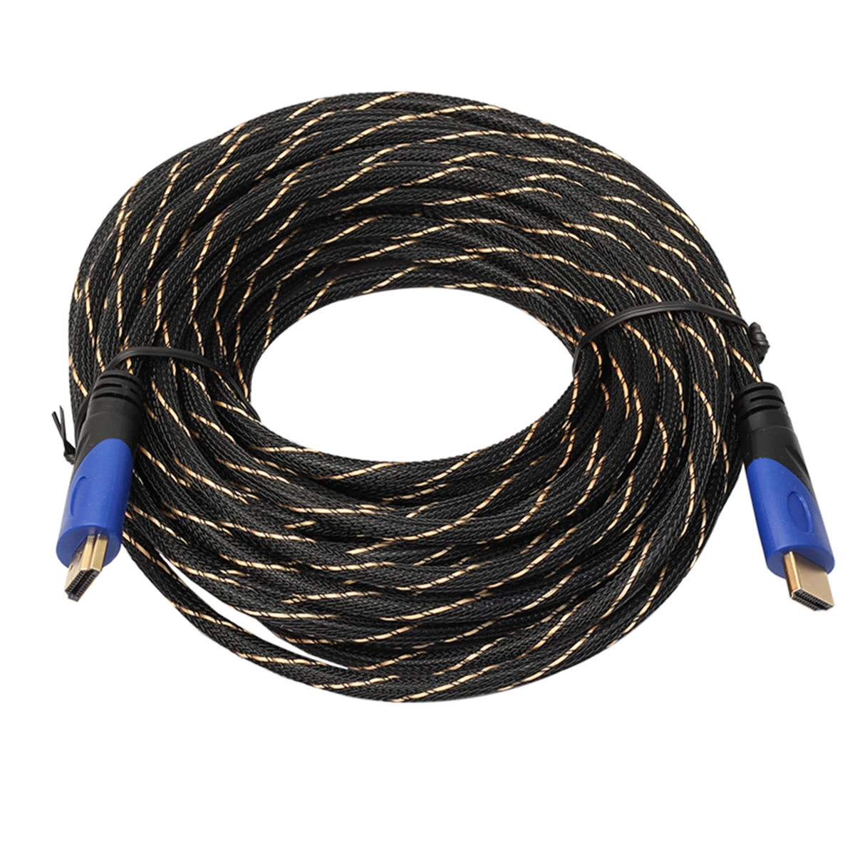 

SOONHUA 15 метров 49.2ft Новый Плетеный HDMI-compatible1.4 кабель Позолоченные соединения 1080P HD аудио-и видеокабель