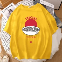 japanes noodles culture print man t shirt vogue vintage t shirts street oversized t shirt sport breathable mens short sleeve