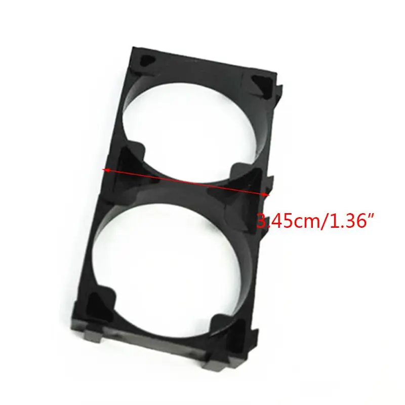 

20PCS 32650 1x2Battery Holder Anti Vibration Cell Bracket for 32650 Battery Pack