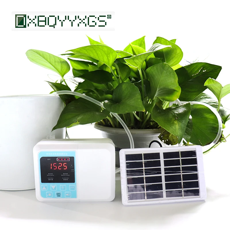 Солнечная зарядка сад интеллектуальная система капельного орошения двойной