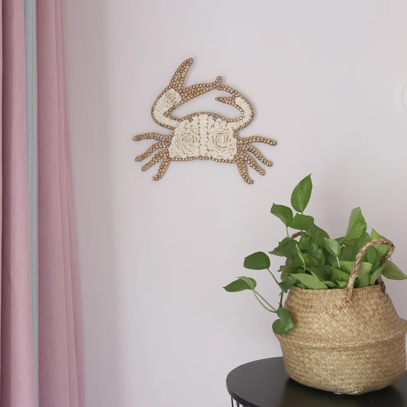 Бесплатная доставка (1 шт./лот) ручная работа под заказ оболочка краб Настенные