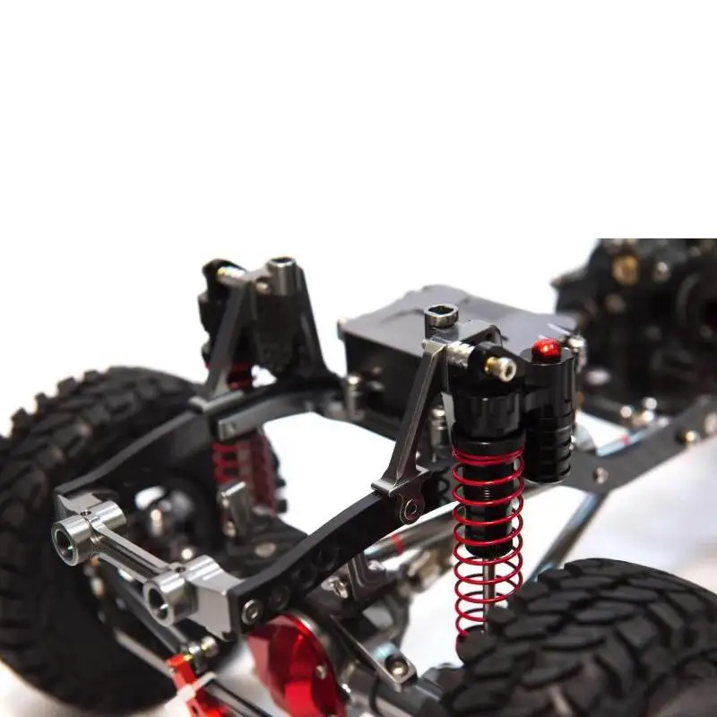 RCtown(обратная обновленная версия) 1/10 универсальная 313 колесная база рама CNC полностью Металлическая TRX4 SCX10