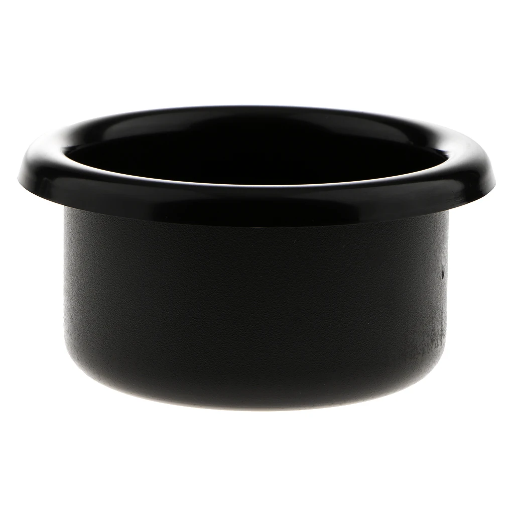 Универсальная черная пластиковая чашка держатель для напитков диаметр 90 мм