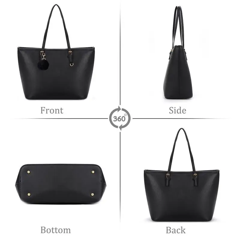 Coofit модная женская сумка-тоут минималистская Большая вместительная сумка с