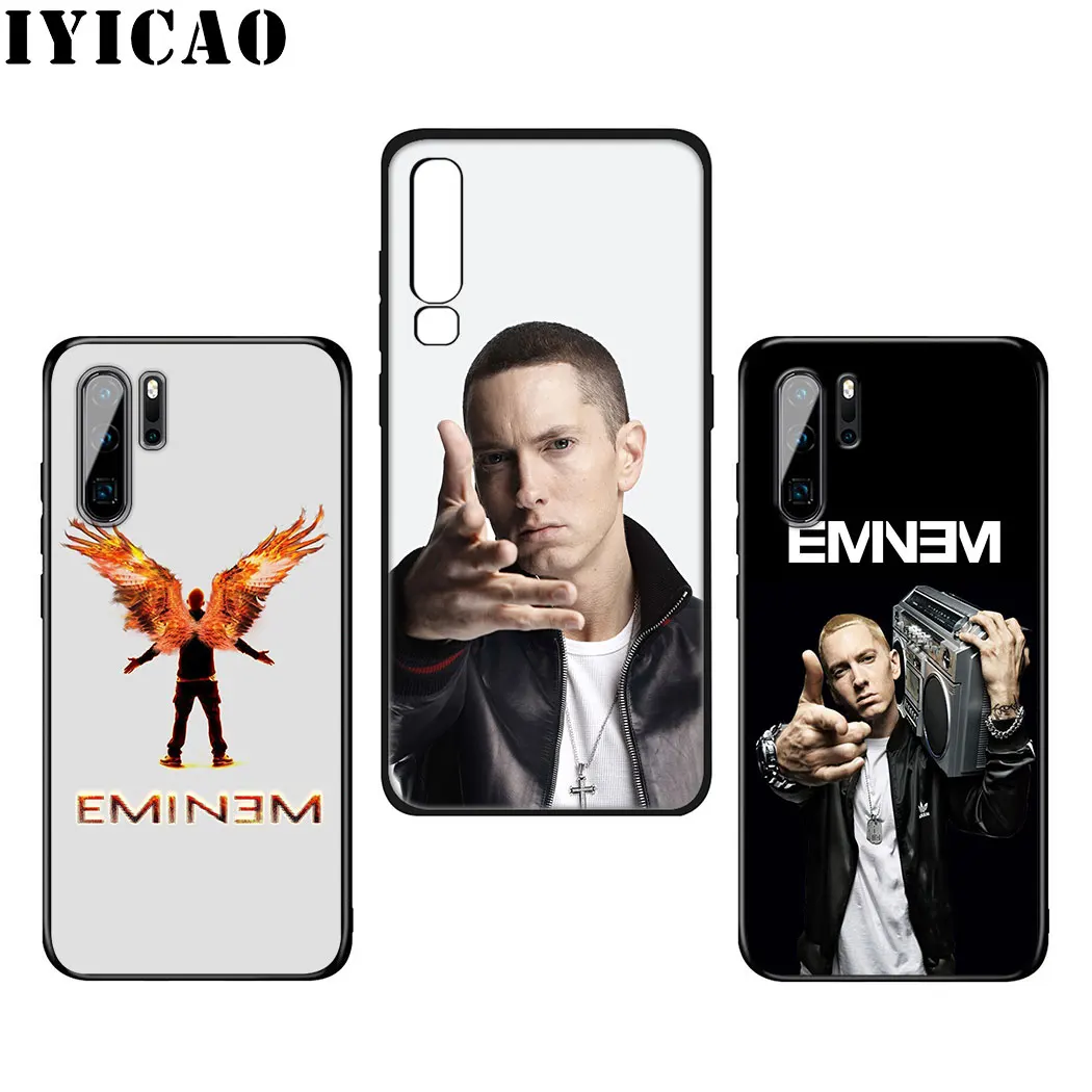 IYICAO Rapper Eminem Мягкий силиконовый чехол для huawei P Smart Z Plus 2019 P30 P20 P10 Lite Pro Чехол