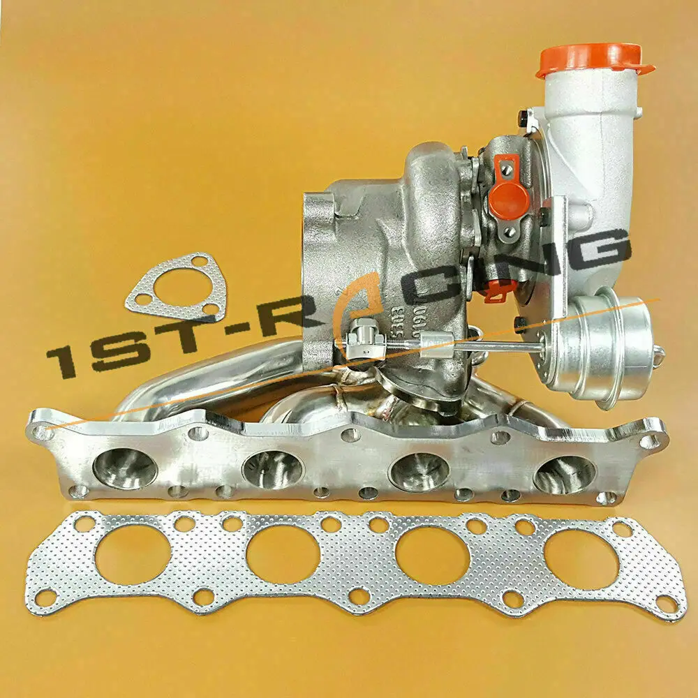 F21L 6+ 6 заготовка Модернизированный турбо+ выпускной коллектор для Audi A4 B5 B6 VW Passat 3B2 3B3 1,8 T