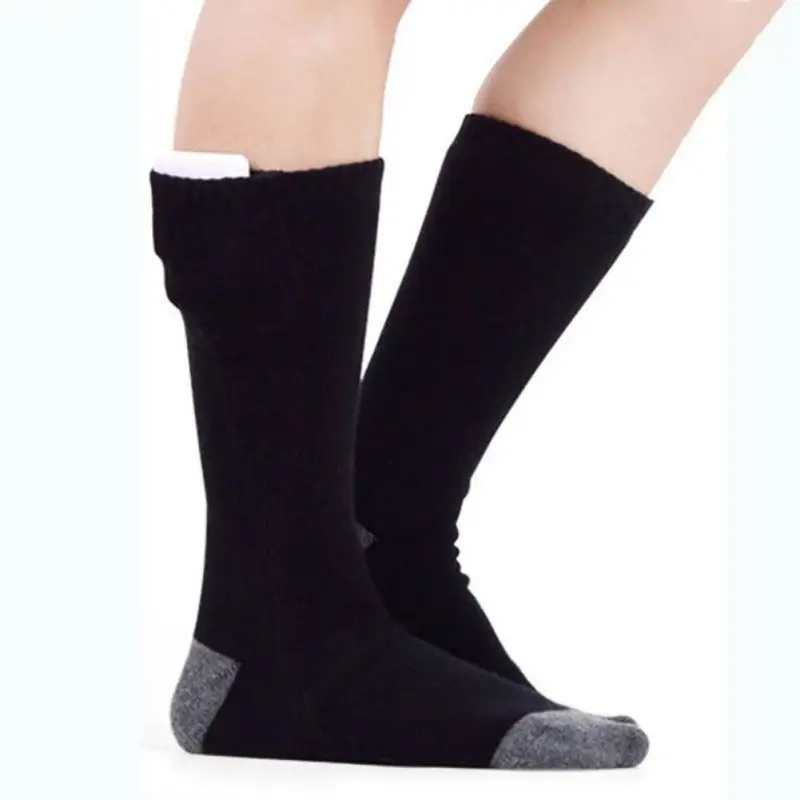 Зимние электрические носки унисекс теплые с ИК подогревом и регулируемой