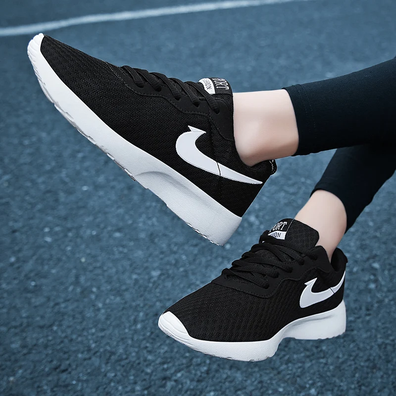 Обувь большого размера женские модные дышащие Прогулочные кроссовки обувь для