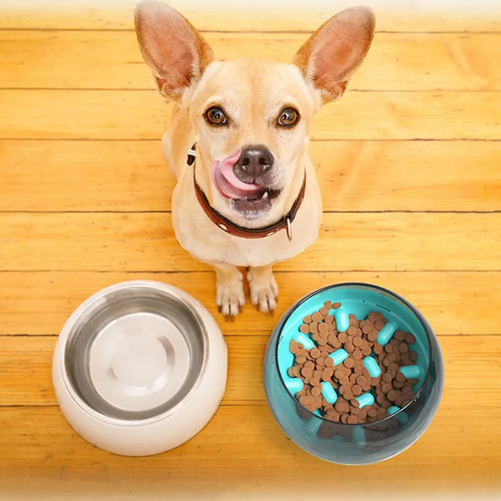 Неваляшка-Кормушка для собак портативная миска еды защита от удушья кормление