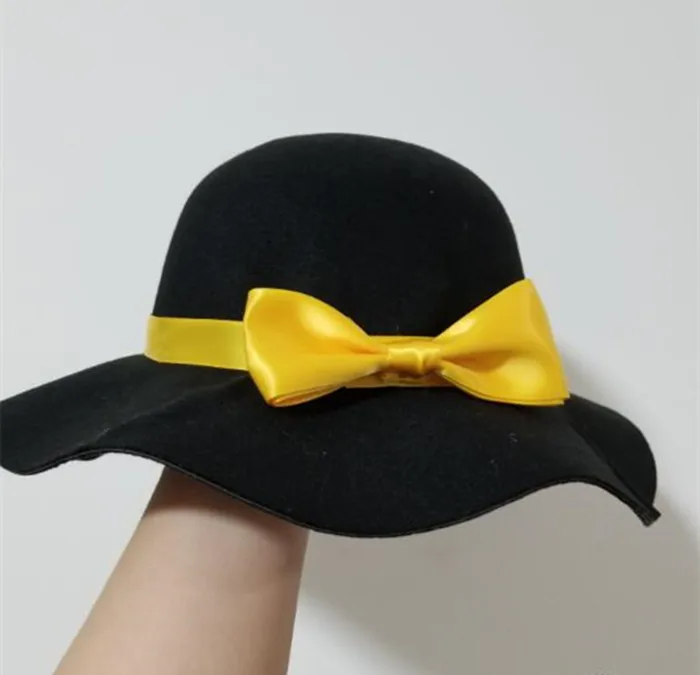 Touhou Project Komeiji Koishi Косплэй Кепки аниме черная шляпа-котелок | Тематическая одежда и