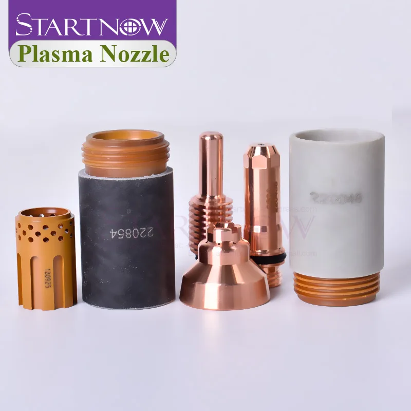

Startnow Plasma Nozzle 220797 220671 Protective Cap 220798 PMX45A Series Plasma Electrode 220669 220947 220670 Vortex Ring