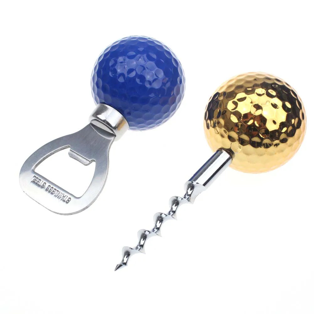 CRESTGOLF 2 шт./компл. открывалка для бутылок в форме шара гольфа штопор вина и пива