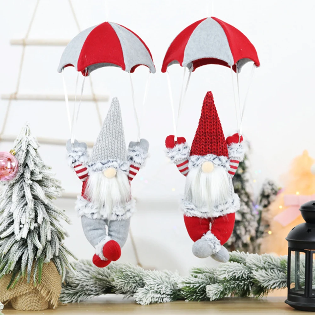 Рождественская занавеска на ремешке с пряжкой держатель зажим для лесного