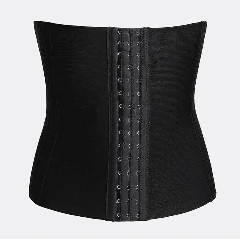 Seamless High Waist Body Waist Belts 16 Steel Boned Waist Training Corset One-piece Elastic Bands For Fitness Slim Shapewear