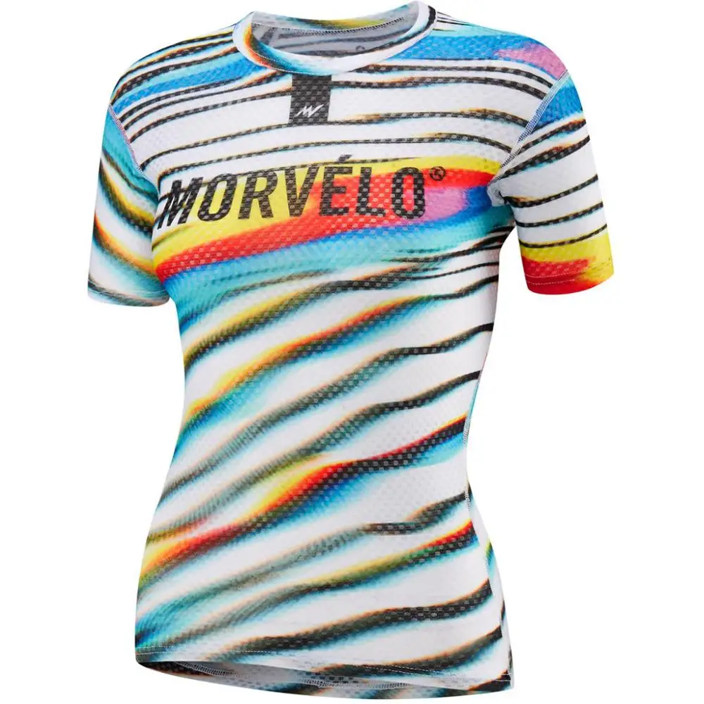 

Green-yellow White Black short-sleeved Cycling Base layer Morvelo breathable comfortable road bike MTB women cycling underwear