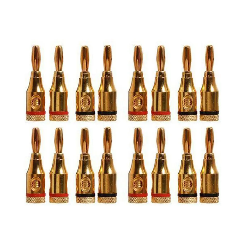 4 шт./компл. прочный мм музыкальный динамик разъем типа &quotбанан&quot аудио надежный