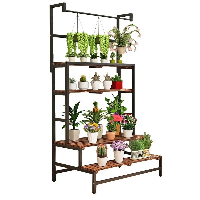 

Estanteria Plantas Etagere Plante Scaffale Porta Piante Ladder Varanda Dekoration Outdoor Shelf Stojak Na Kwiaty Flower Stand