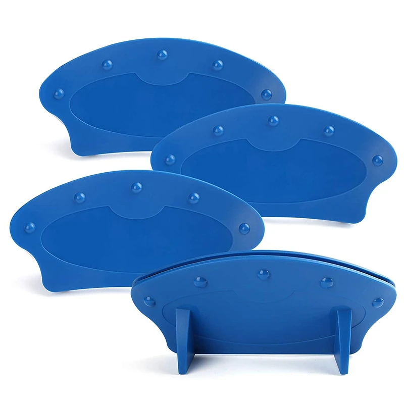 4PCS Children's Elderly Playing Card Holder, Plastic Hands-Free Card Holder, Suitable For Poker Parties, Family Card
