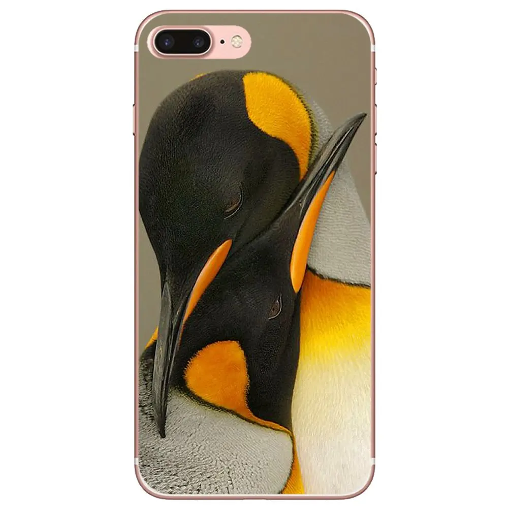 Чехол-накладка Lovely Penguin Cartoon Print для Xiaomi Mi Note 10 11 t lite A2 A3 Max Mix 2S 3 poco X3 nfc F2 F3 Pro M3 on.