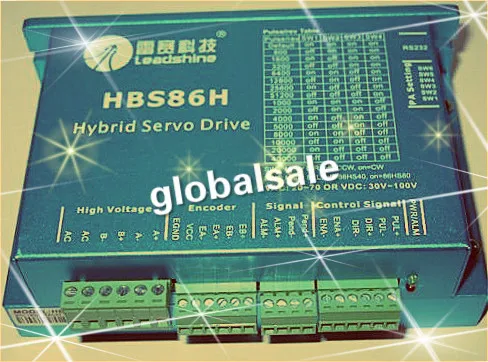 Бесплатная доставка гибридные сервоприводы Leadshine HBS86 рабочее напряжение 30 80 В