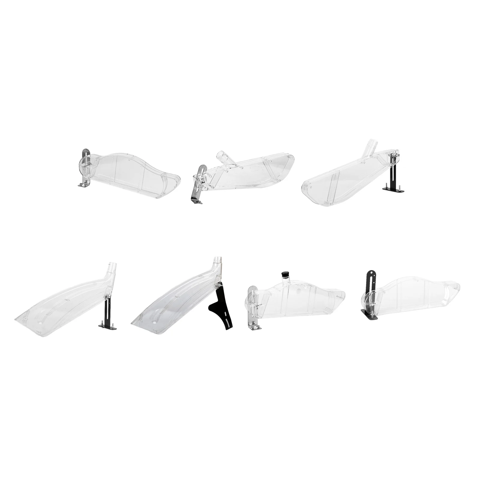 

Прозрачный пластиковый чехол для настольной пилы, с ножом для дозирования