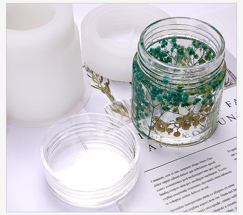 Прозрачная капля сделай сам емкость для хранения бутылок с крышкой силиконовая