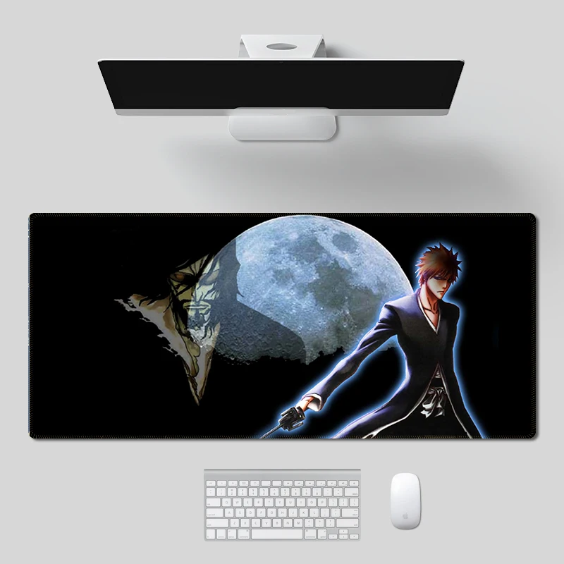 Блич Ичиго Куросаки коврик для клавиатуры большой мыши резиновый Настольный с