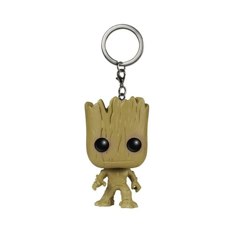 Стражи Галактики Rocket Star Lord Groot брелок виниловые Фигурки Коллекционная модель