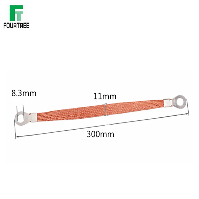10 шт. пролетный Кабель Мост подключение заземление провод 6 квадратный медный