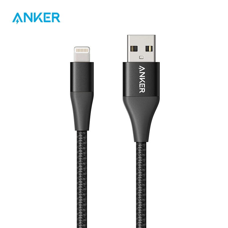 

Anker USB charge cable for iPhone PowerLine+ II Lightning Cable MFi Certified Compatibility with iPhone 12 11/11 Pro