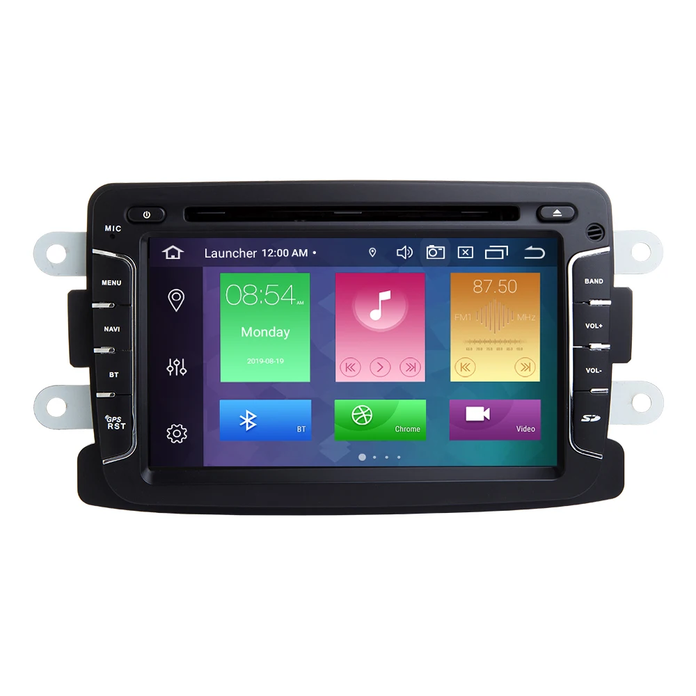 4GB 64GB 1 Din Android 10 Car Radio For Dacia/Sandero/Duster/Renault/Captur/Lada/Xray 2/Logan 2 Auto Multimedia Player IPS DSP | Автомобили