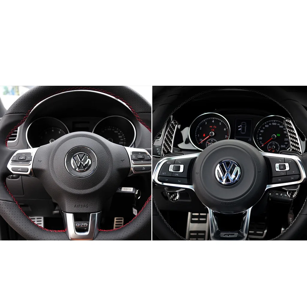 

Car Steering Wheel Shift Paddle Extension Auto DSG Direct Shift Gear For Golf Jetta MK6 R20 CC R36 Car Parts