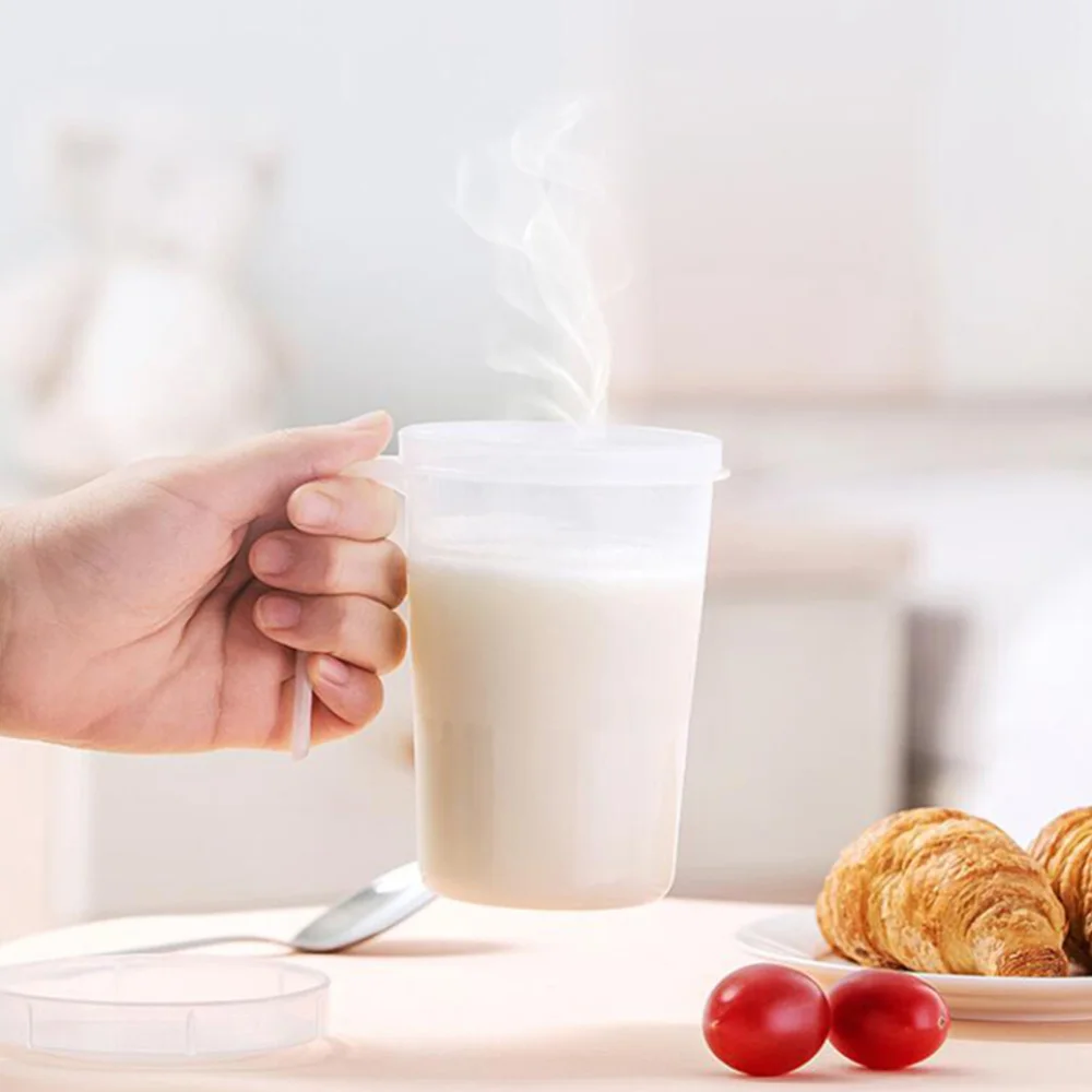 

4 Pcs Cups Storage Containers Storage Glasses (Transparent)