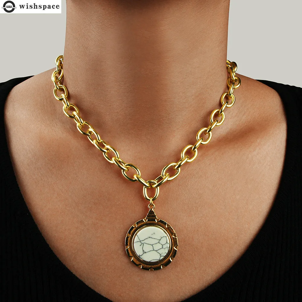 

The new Europe and the United States temperament fashion contracted joker alloy pendant necklace female accessories wholesale