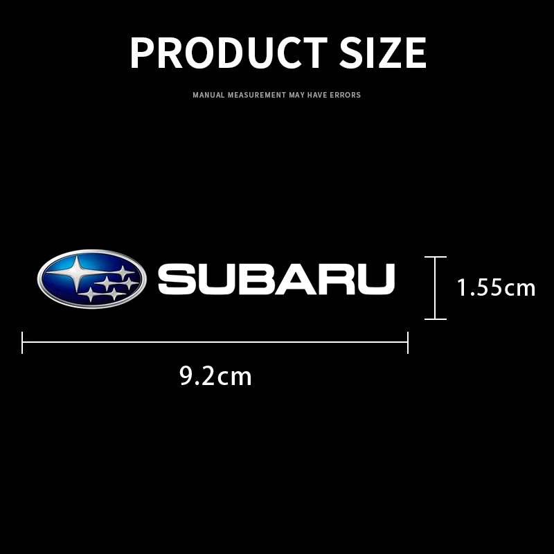 Car Side Window Glass Stickers DIY Accessories For Subaru Mpreza SG5 Human Lion Crosstrek Tribeca Forester XV Outback Ascent WRX |