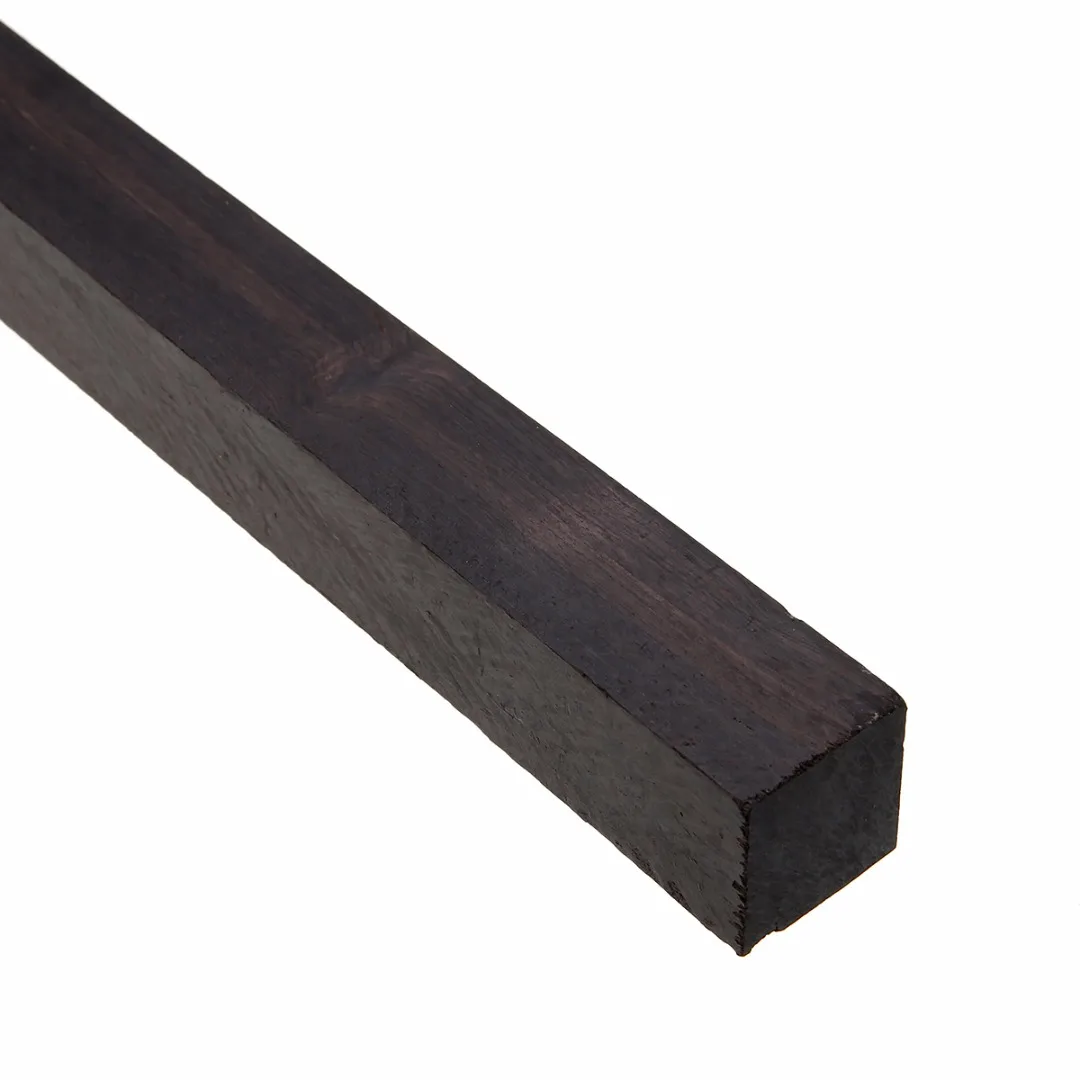 Черное черное дерево ручка из Габона пустое рукоделие сделай сам инструменты для