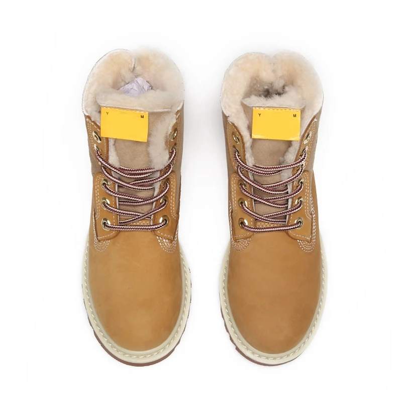 Зимние мужские ботинки для альпинизма с мехом Качественные теплые зимние из