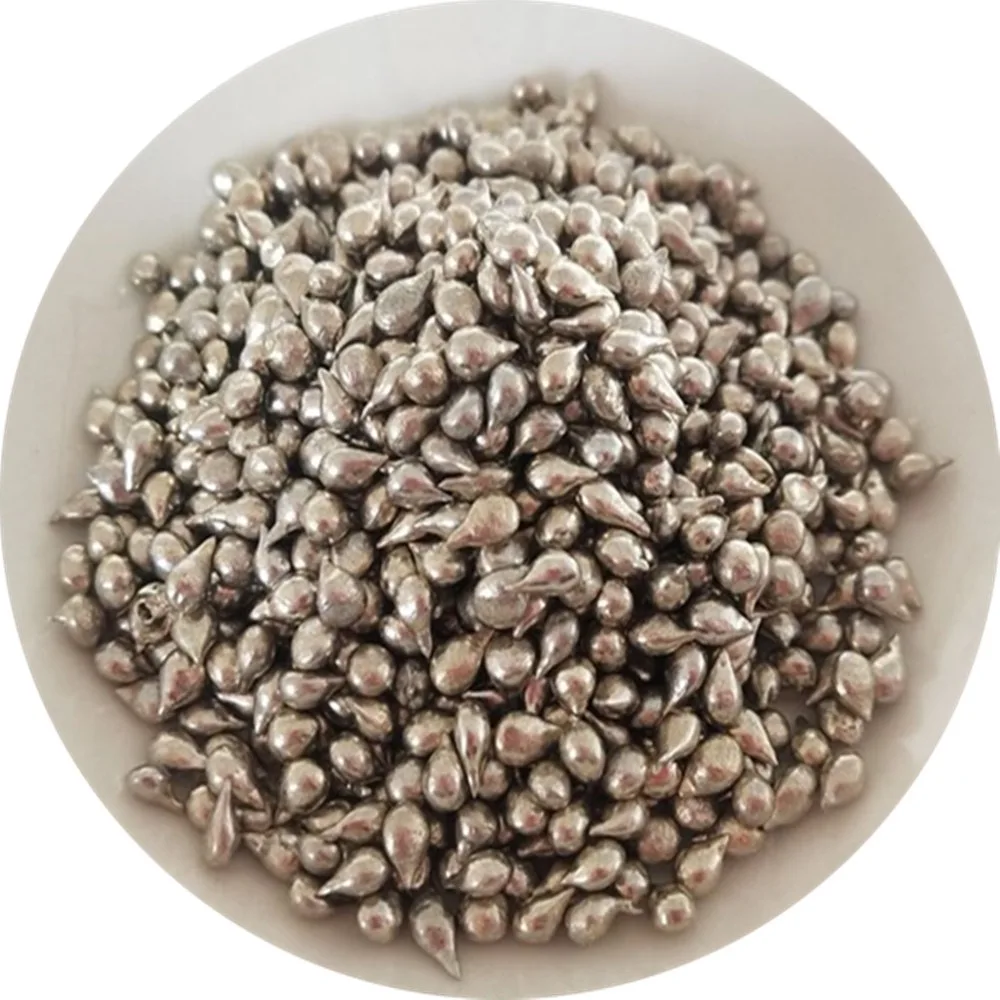 

100gram 99.99% Tin metal shots element 50 sample