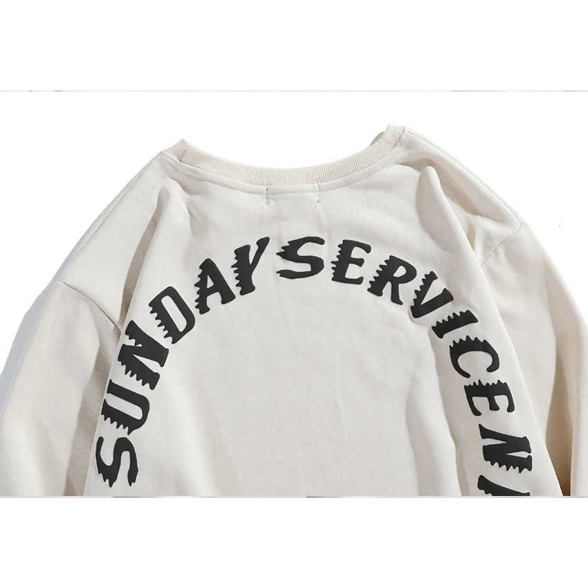 

Trust GOD Hoodie Men Women Sunday Service Kanye West Sweatshirts AT THE MOUNTAIN music Festival Series Hoodies Foam printing