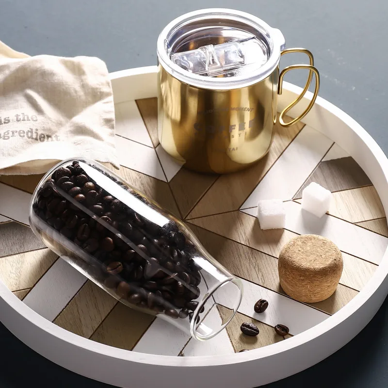 Бутылка в японском стиле прозрачная стеклянная Герметичная для кухни кофе