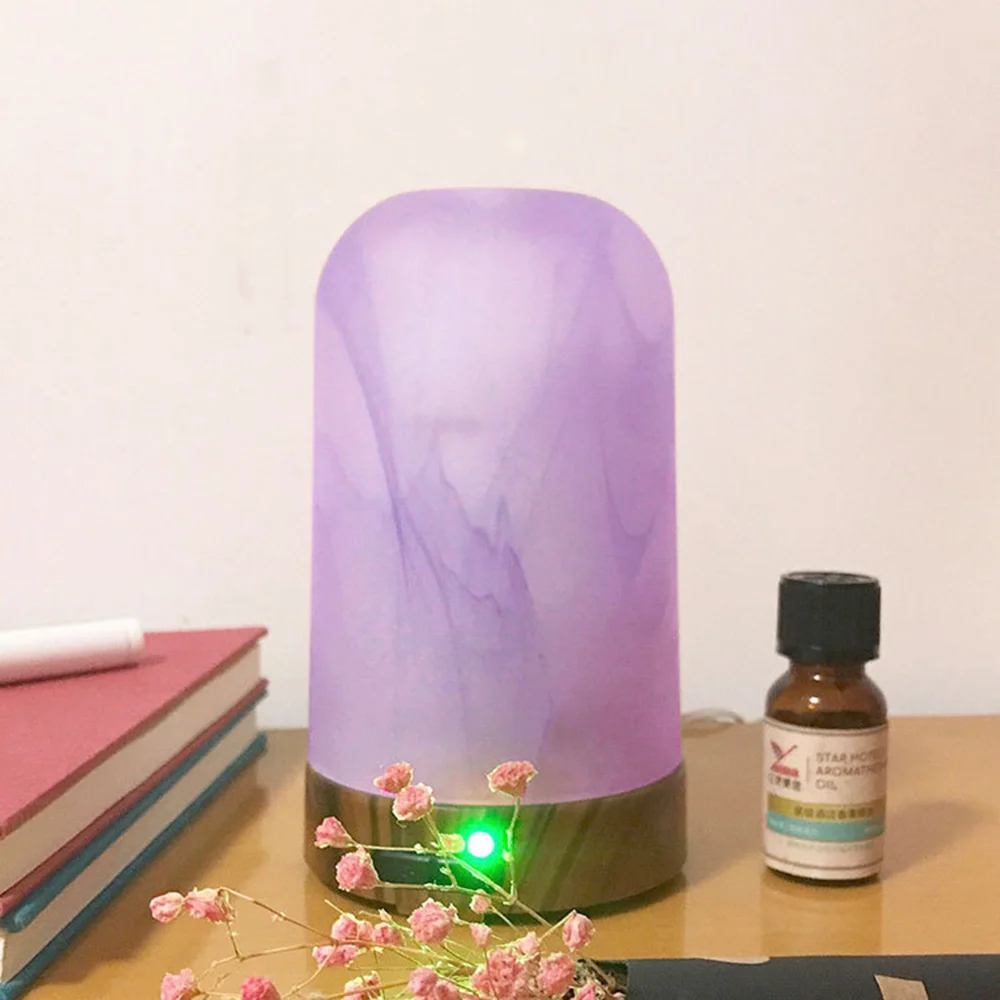 Арома диффузор эфирного масла мраморная отделка 100 мл емкость Ультразвуковой